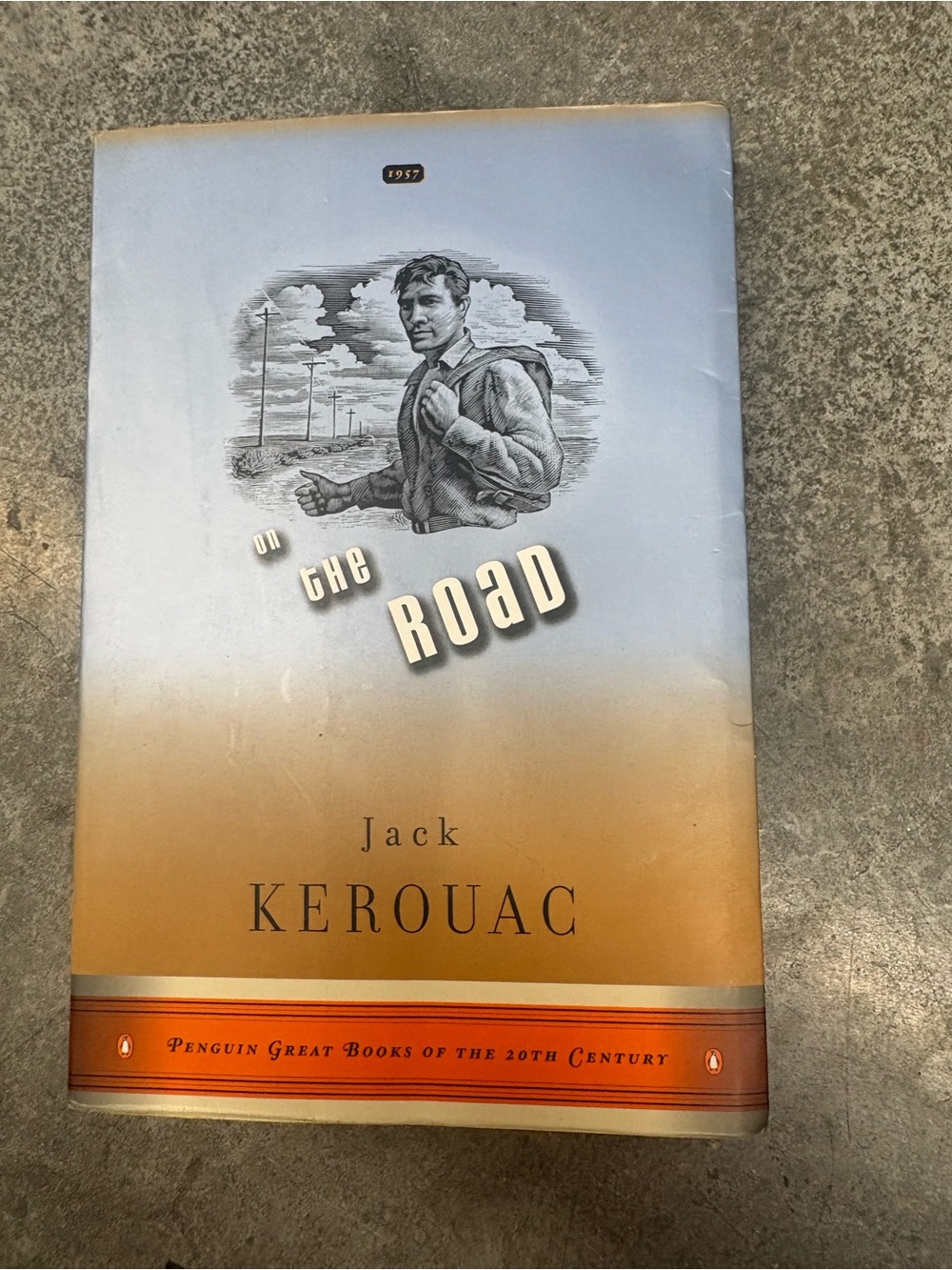 On The Road By Jack Kerouac Hardcover With Dust Jacket